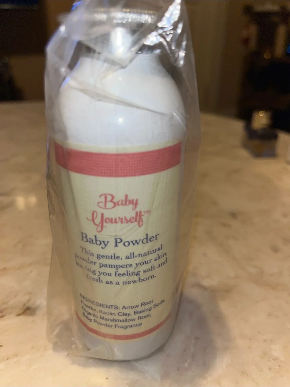 The Vermont Country Store’s Baby Yourself™ Talc-Free Baby Powder 5oz bottle